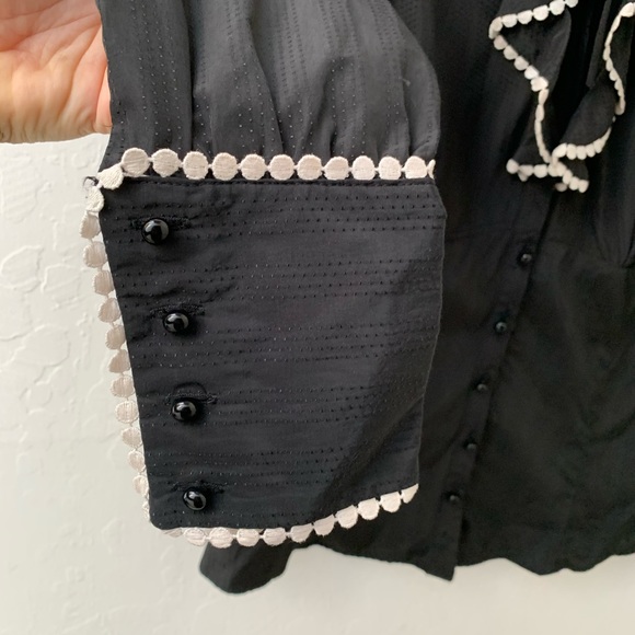 Zara Basic Ruffle Top - Picture 6 of 6